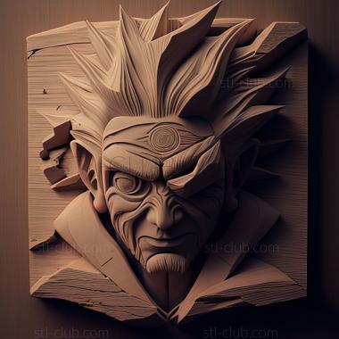 3D model Zetsu FROM NARUTO (STL)